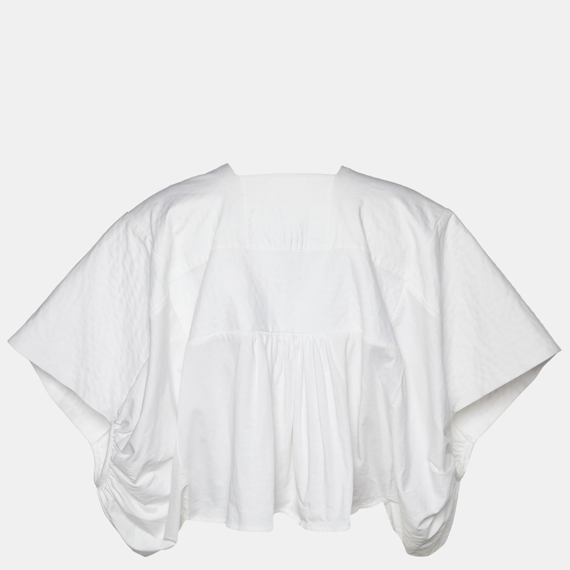 

Chloe White Wardrobe White Cotton Knit Oversized Top