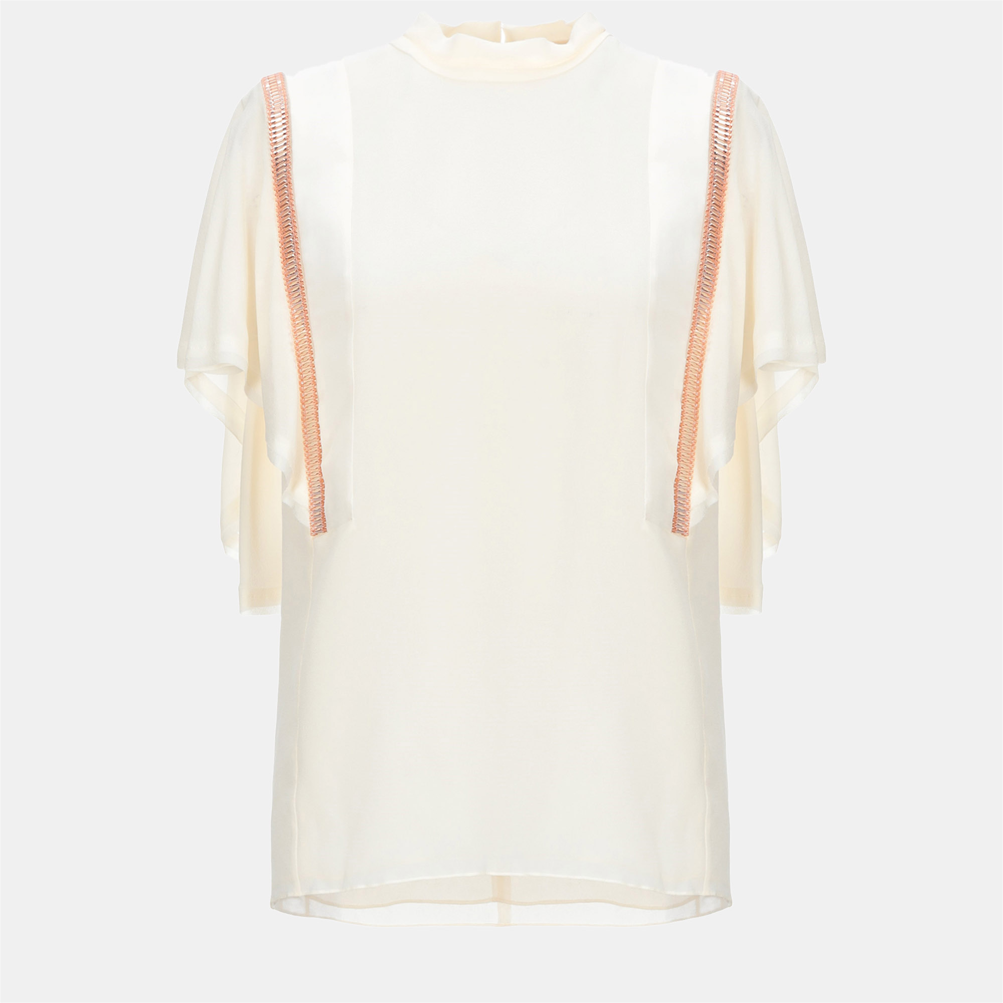 

Chloe Silk Top 38, White