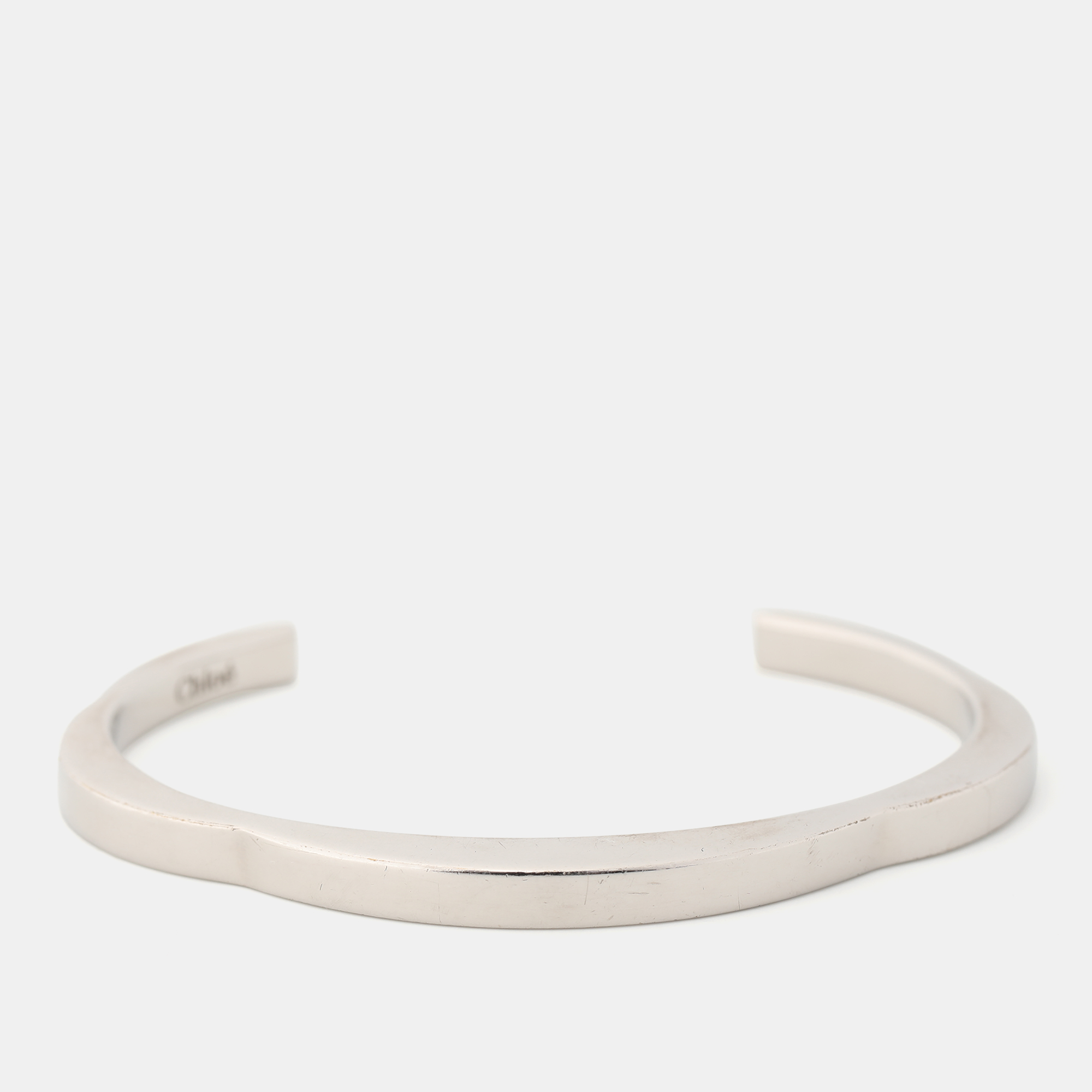 

Chloe Silver Tone Open Cuff Bracelet