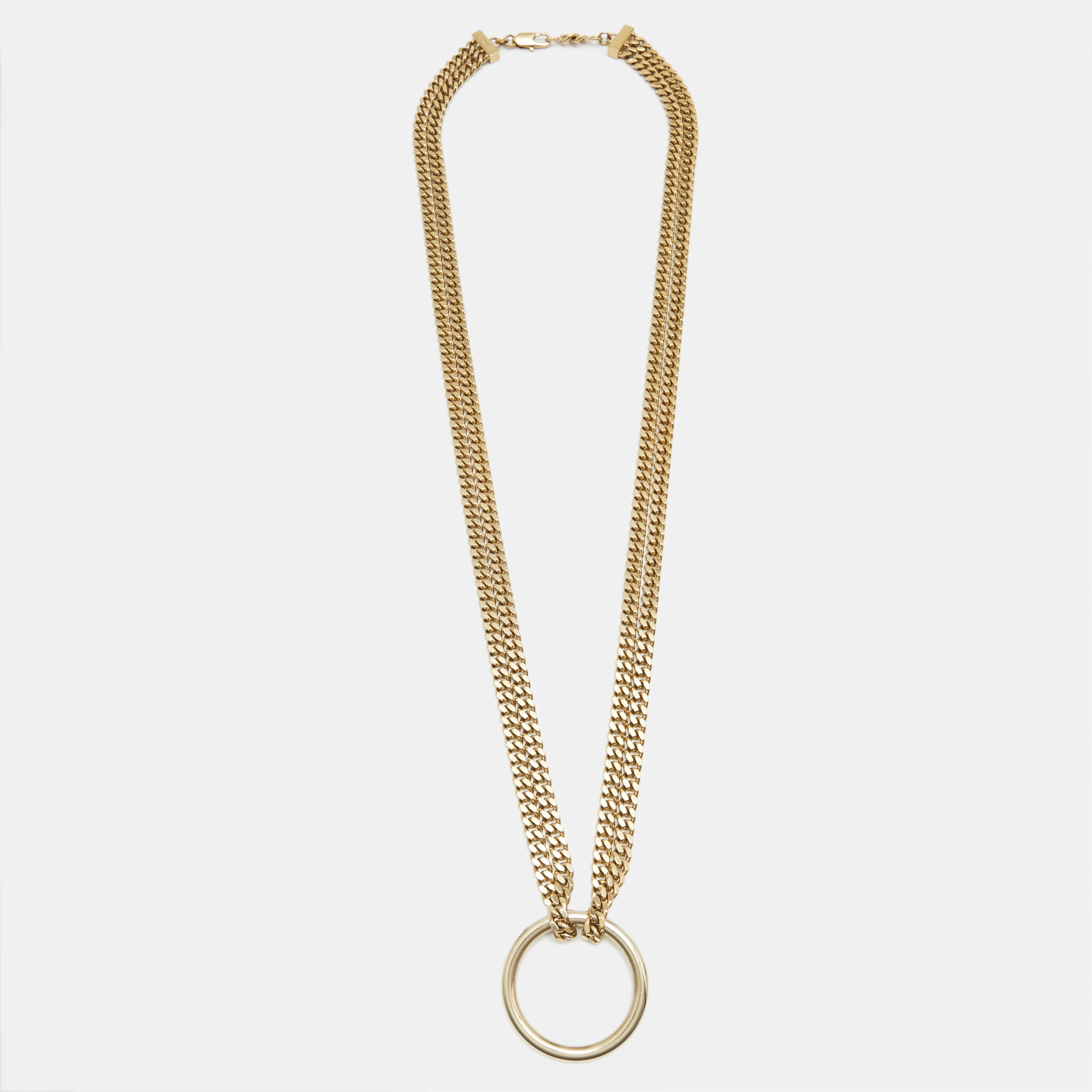 

Chloe Gold Tone Long Necklace