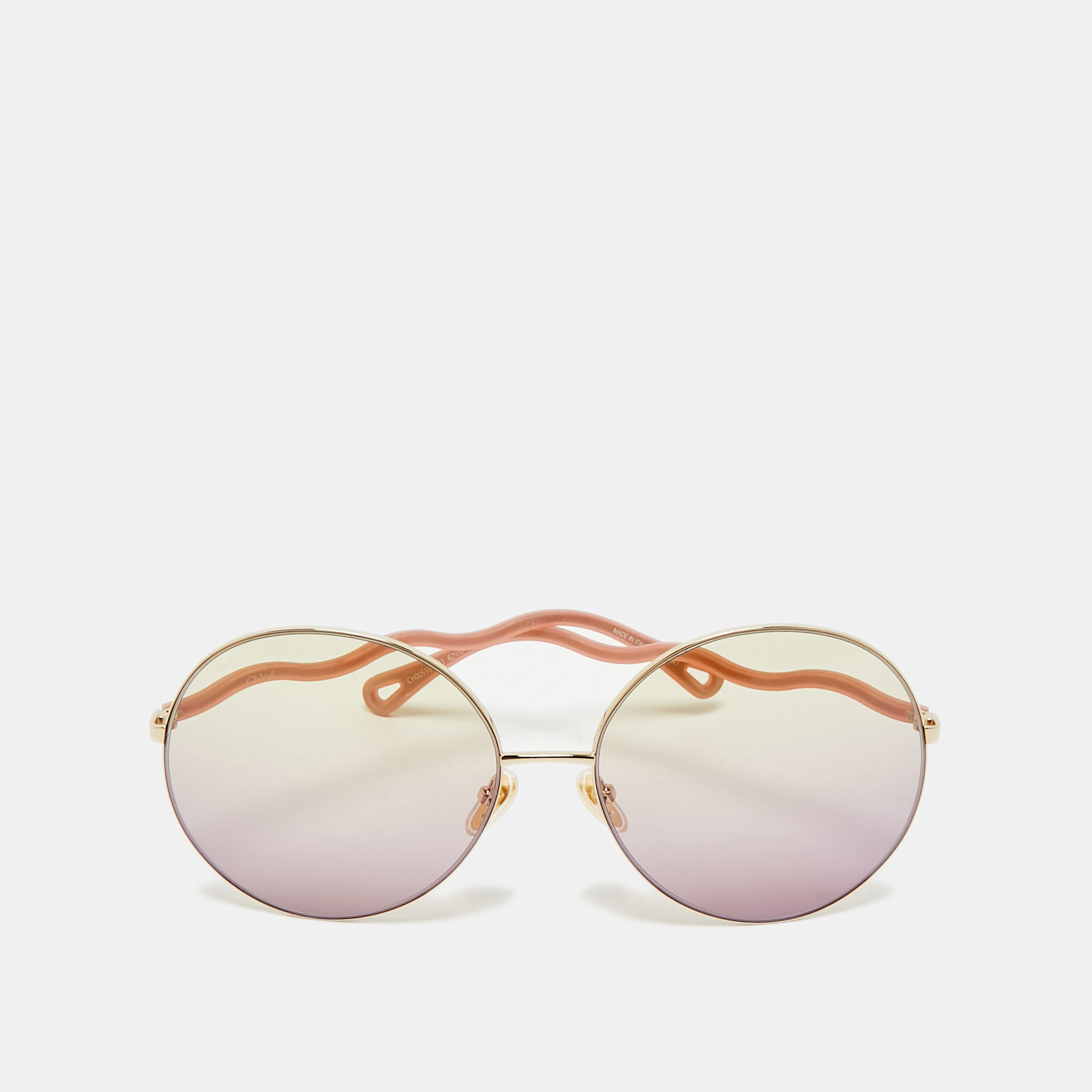 

Chloe Yellow Gradient CH0055S Oversized Sunglasses