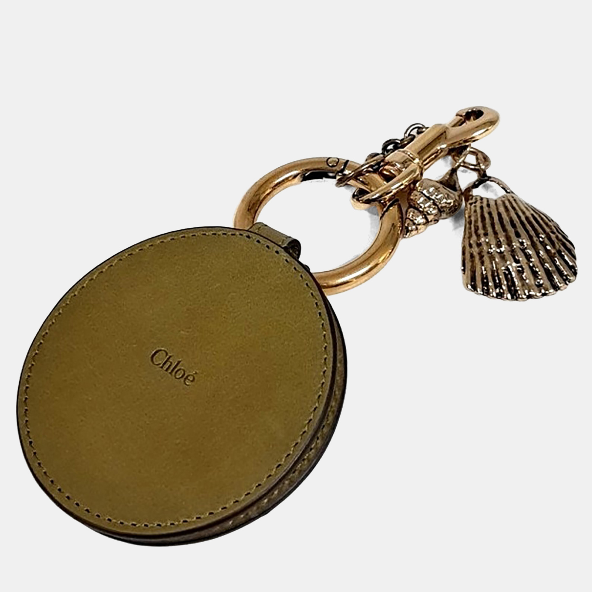 

Chloe Mirror Keyring And Bag Charm, Green