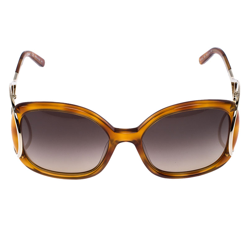

Chloé Blonde Havana / Grey Gradient CE702/S Butterfly Sunglasses