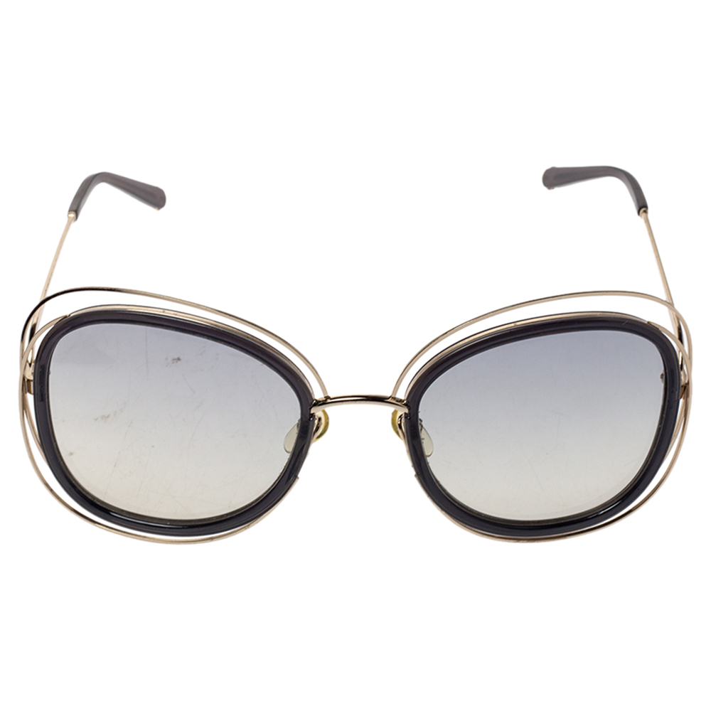 

Chloe Gold/Black Gradient CE123S 743 Carlina Square Sunglasses