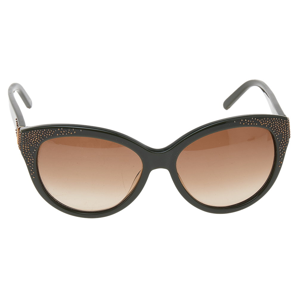 

Chloe Green/ Brown Gradient CE627S Studded Cat Eye Sunglasses