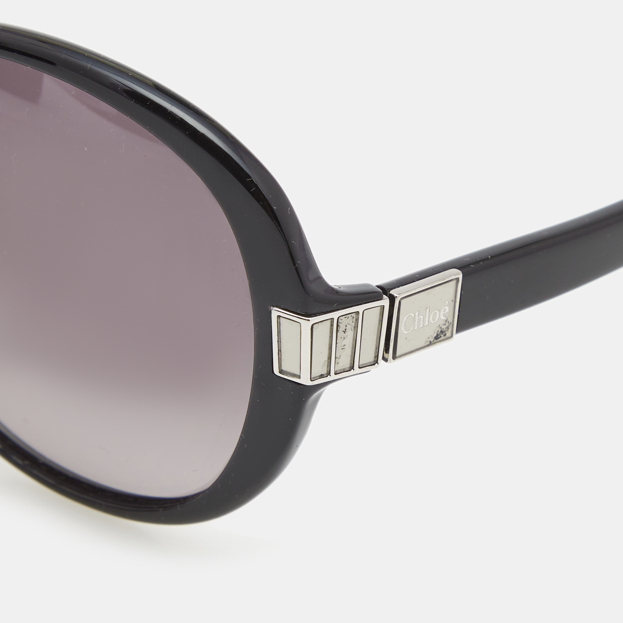 

Chloe Black CE605S Oval Sunglasses