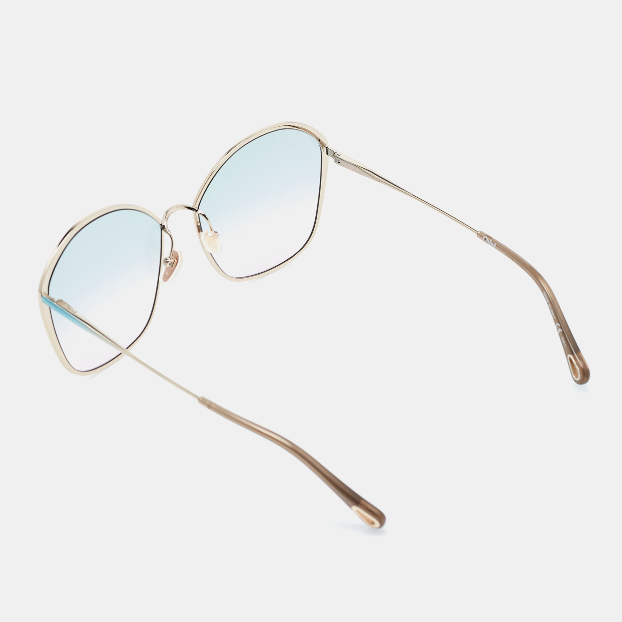 

Chloé Blue/Pink Gradient CH0015S Oversized Sunglasses