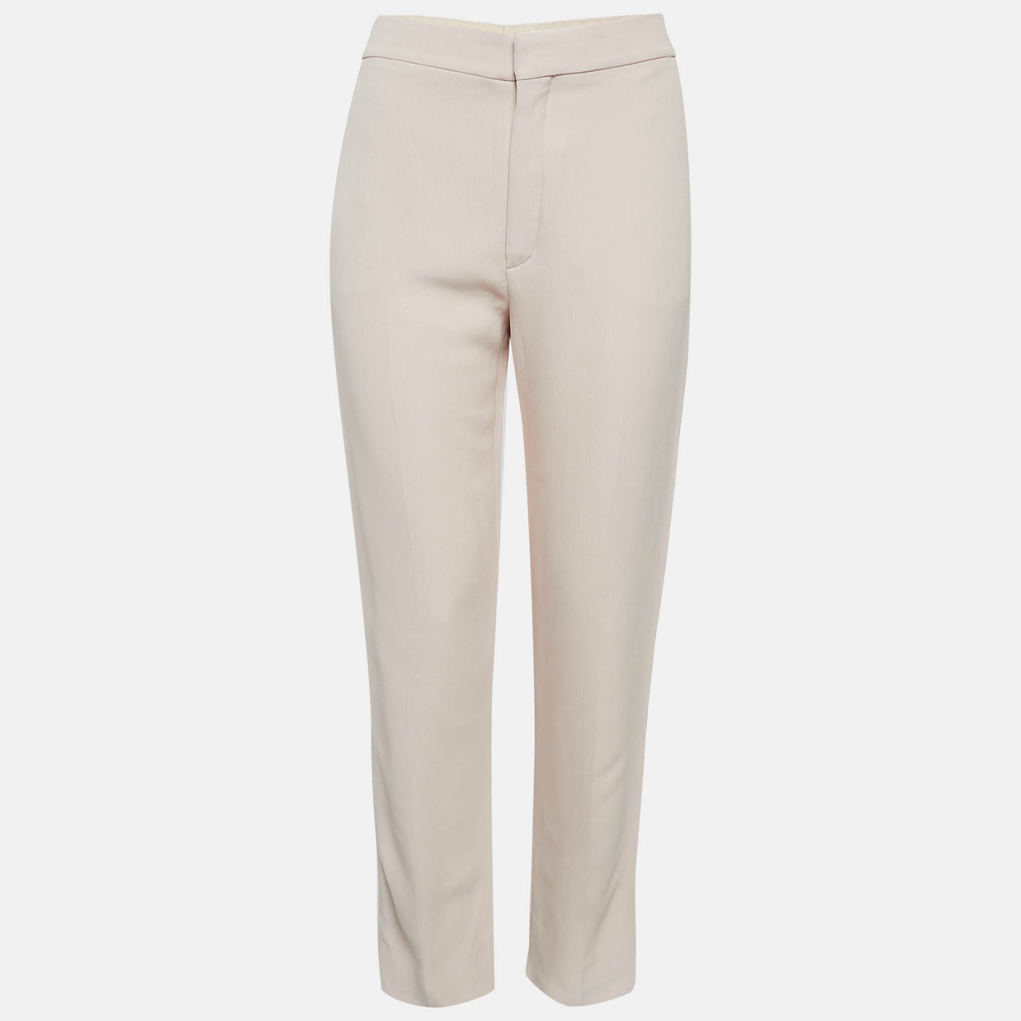 

Chloe Pink Crepe Regular Trousers M