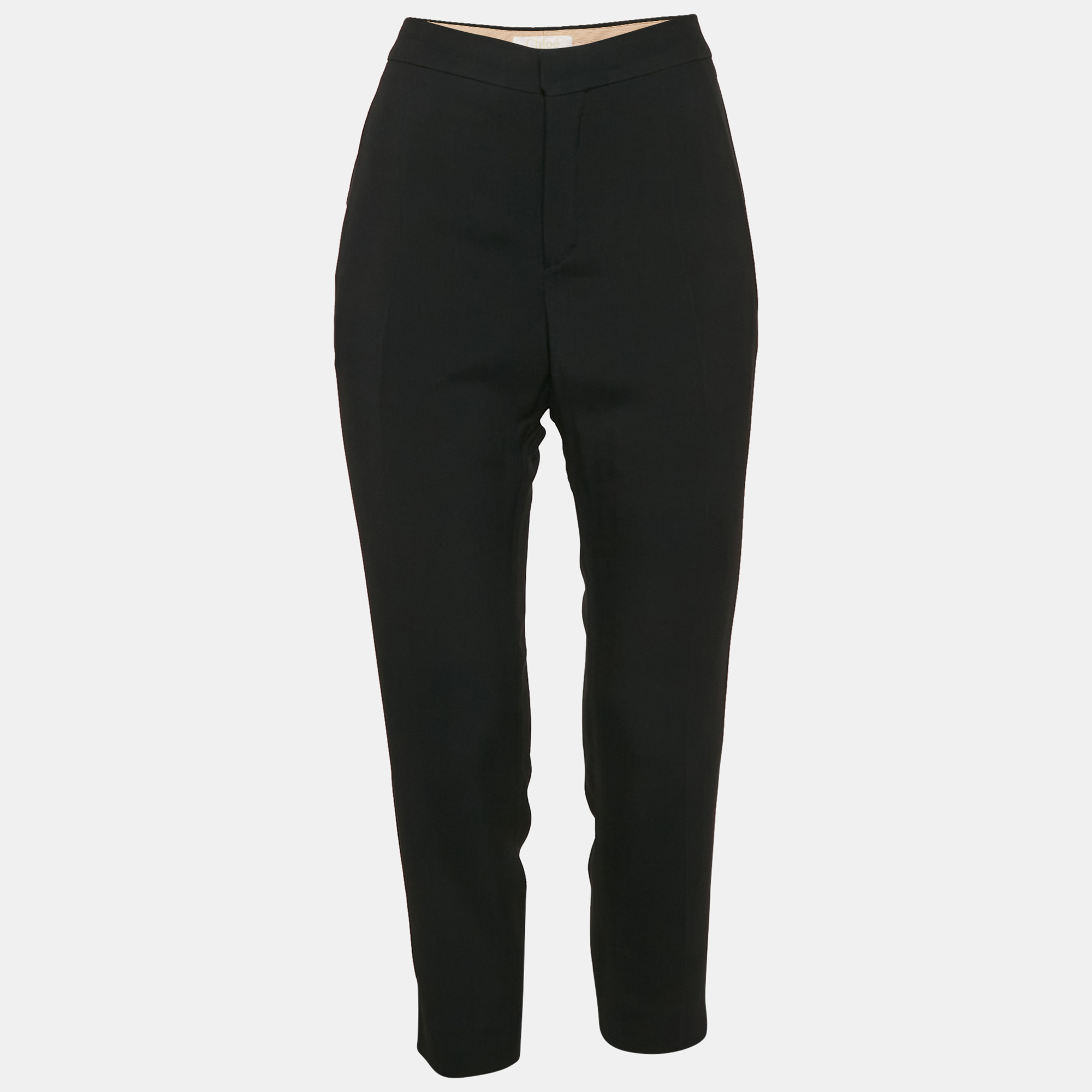 

Chloe Black Crepe Formal Trouser M