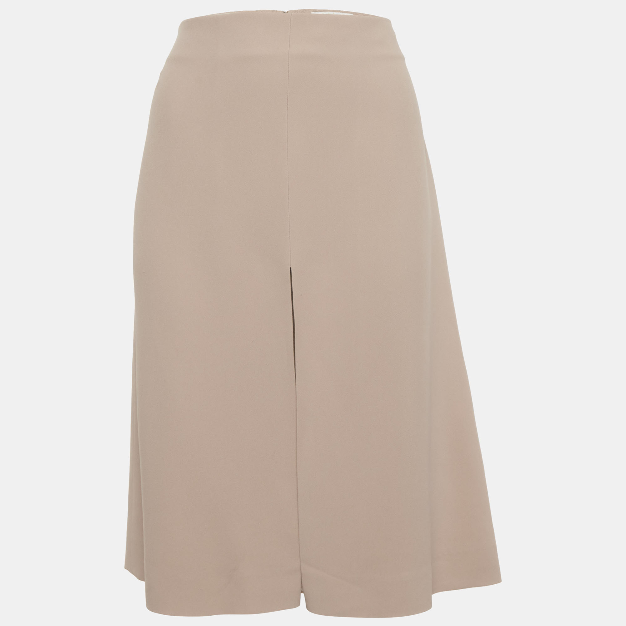 

Chloe Beige Crepe A-Line Mini Skirt S
