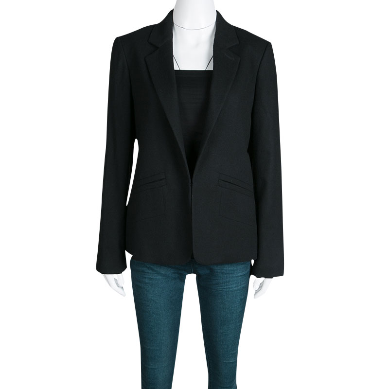 

Chloe Black Wool Tailored Blazer