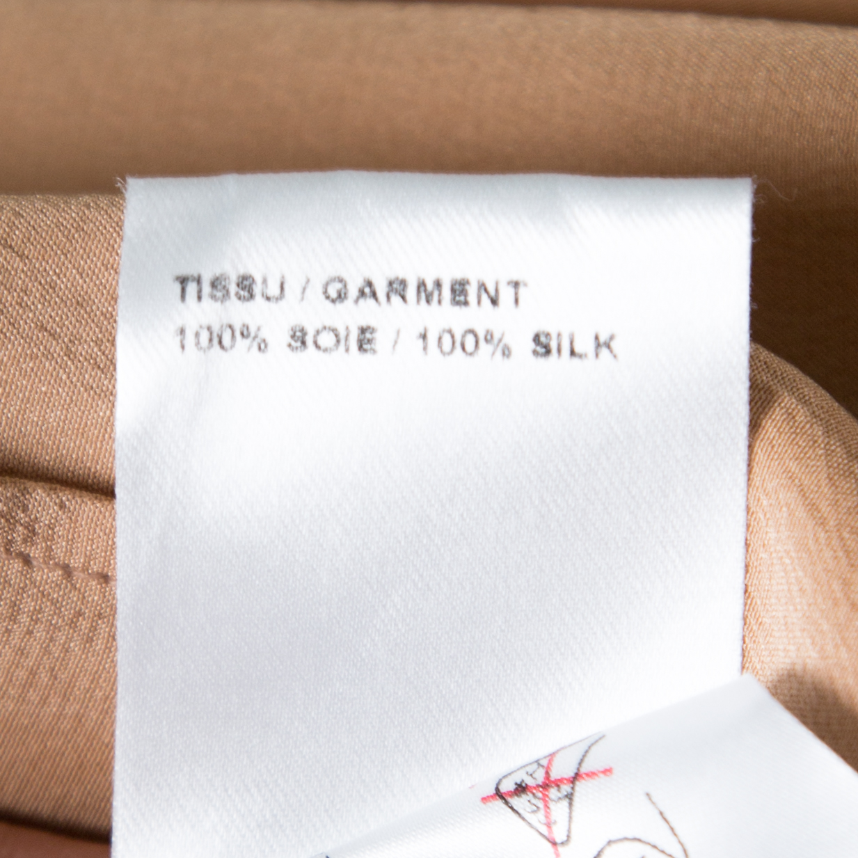 Pre-owned Chloé American Tan Crepe Silk Ruffled Sleeveless Billowy Dress M In Brown