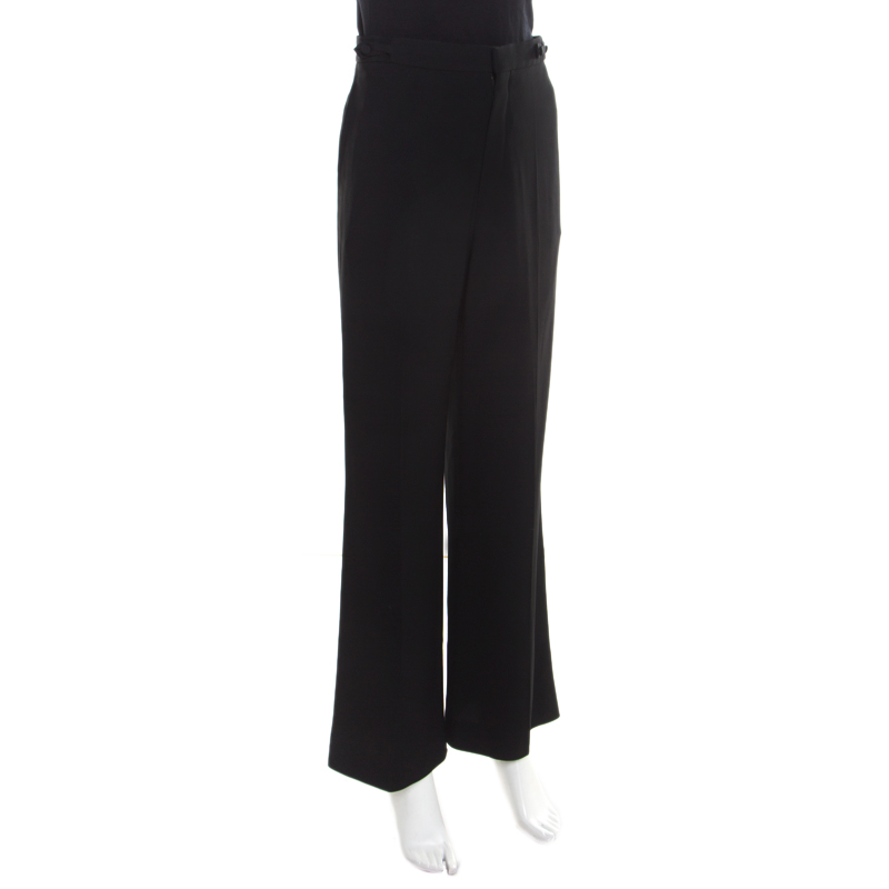 

Chloe Black Tailored High Rise Wide Leg Trousers