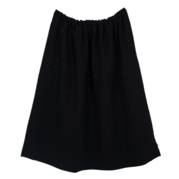 Chloe Black Flared Skirt L