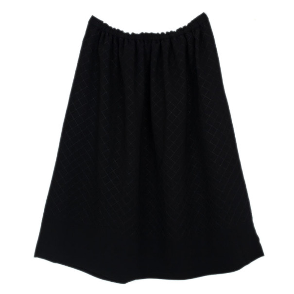 مملوكة مسبقًا Chloe Black Flared Skirt L