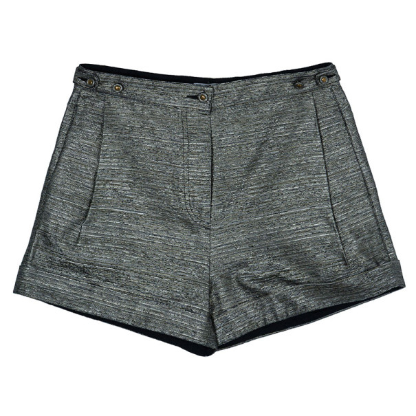 Pre Owned See by Chloe Metallic Shorts S