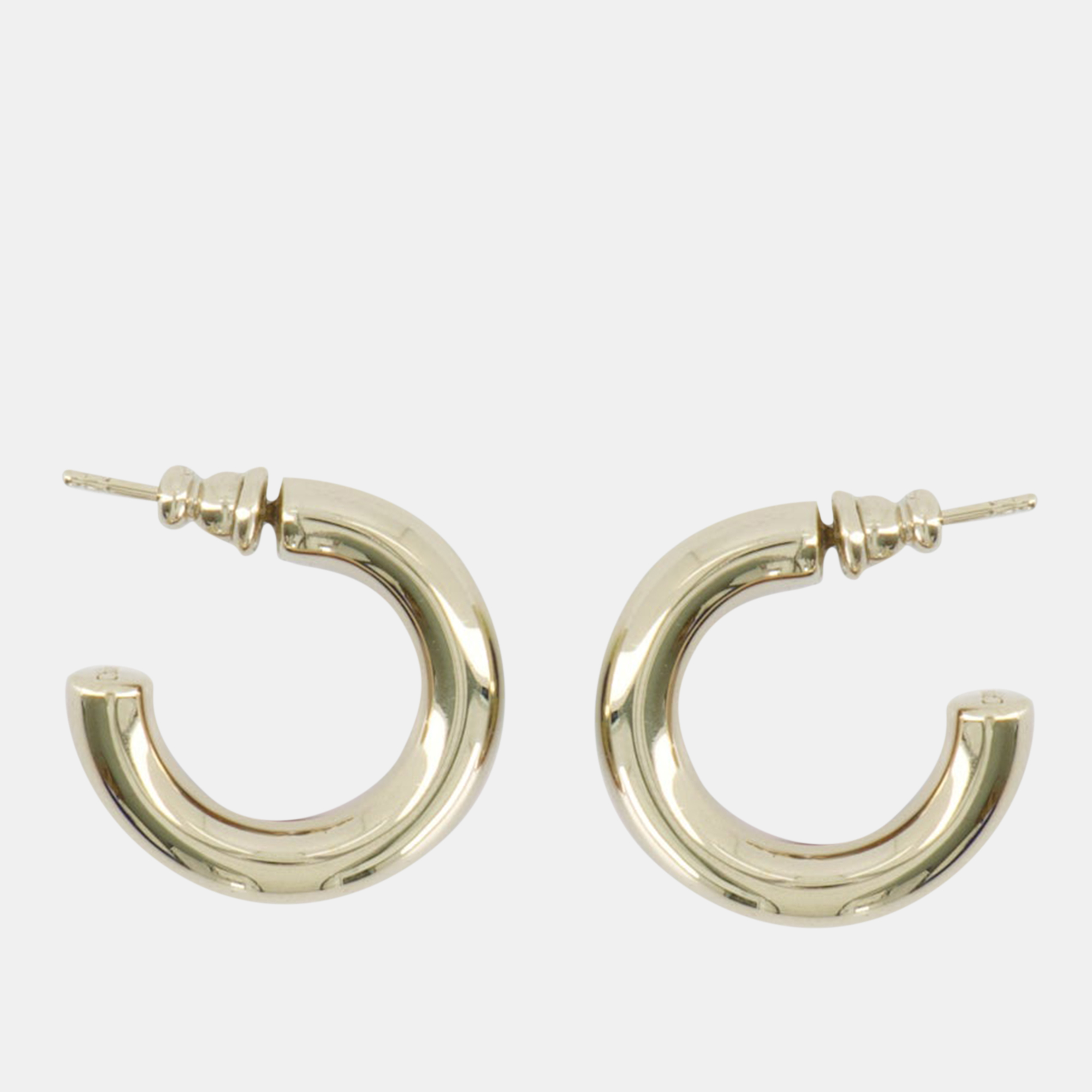 

Chloe Multi-Coloured & Champagne Gold Hoop Earrings