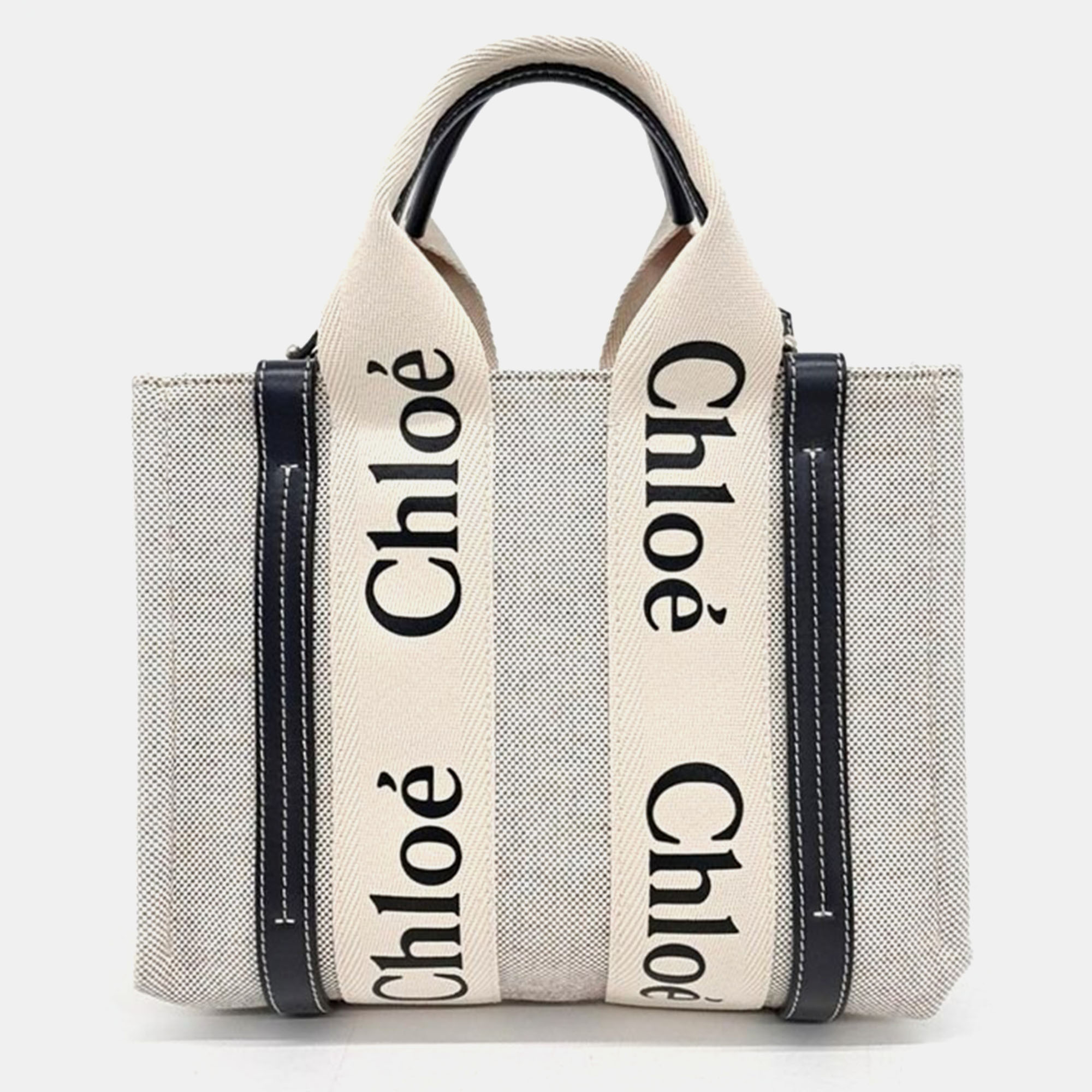 

Chloe Woody Bag, Beige