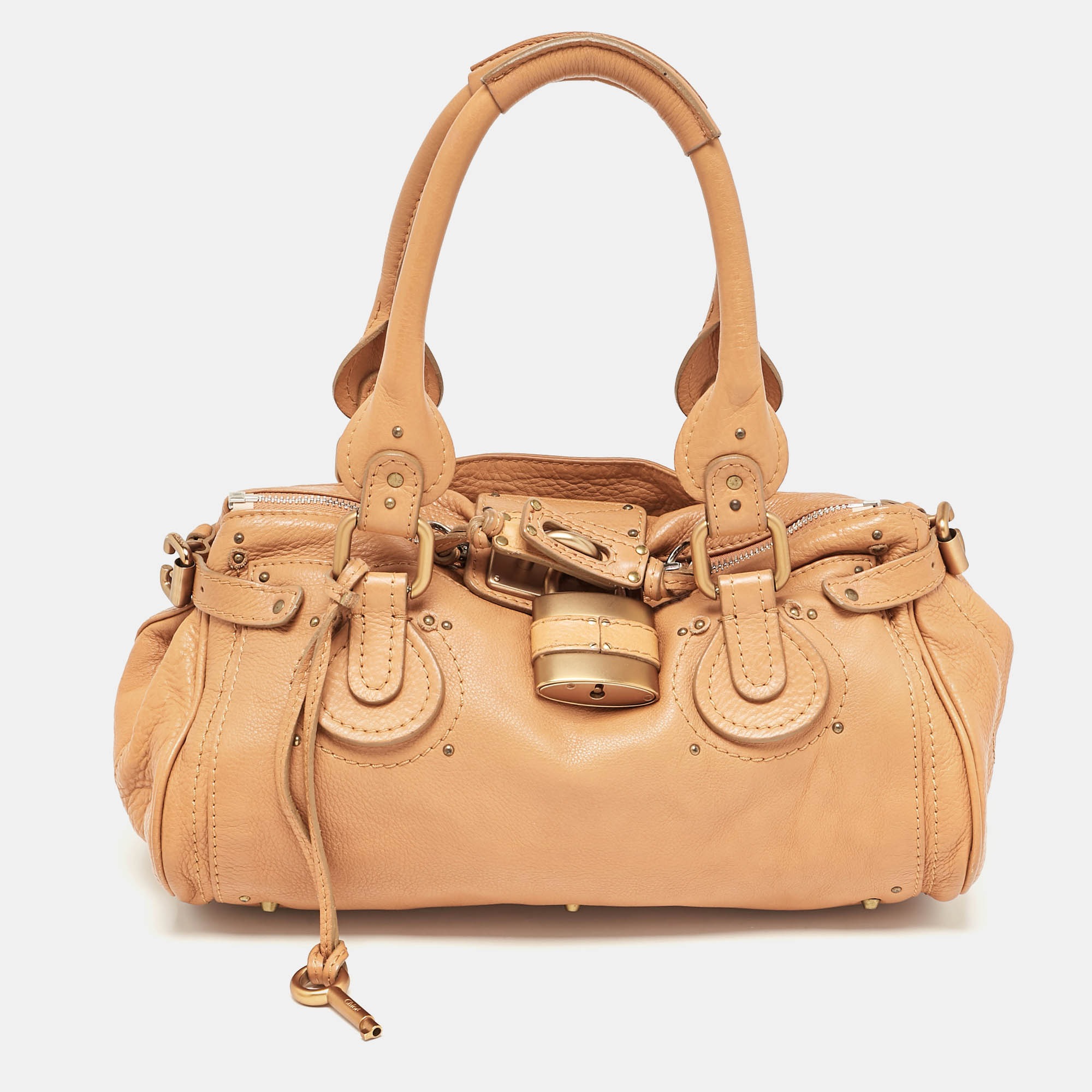 

Chloe Brown Leather  Paddington Satchel