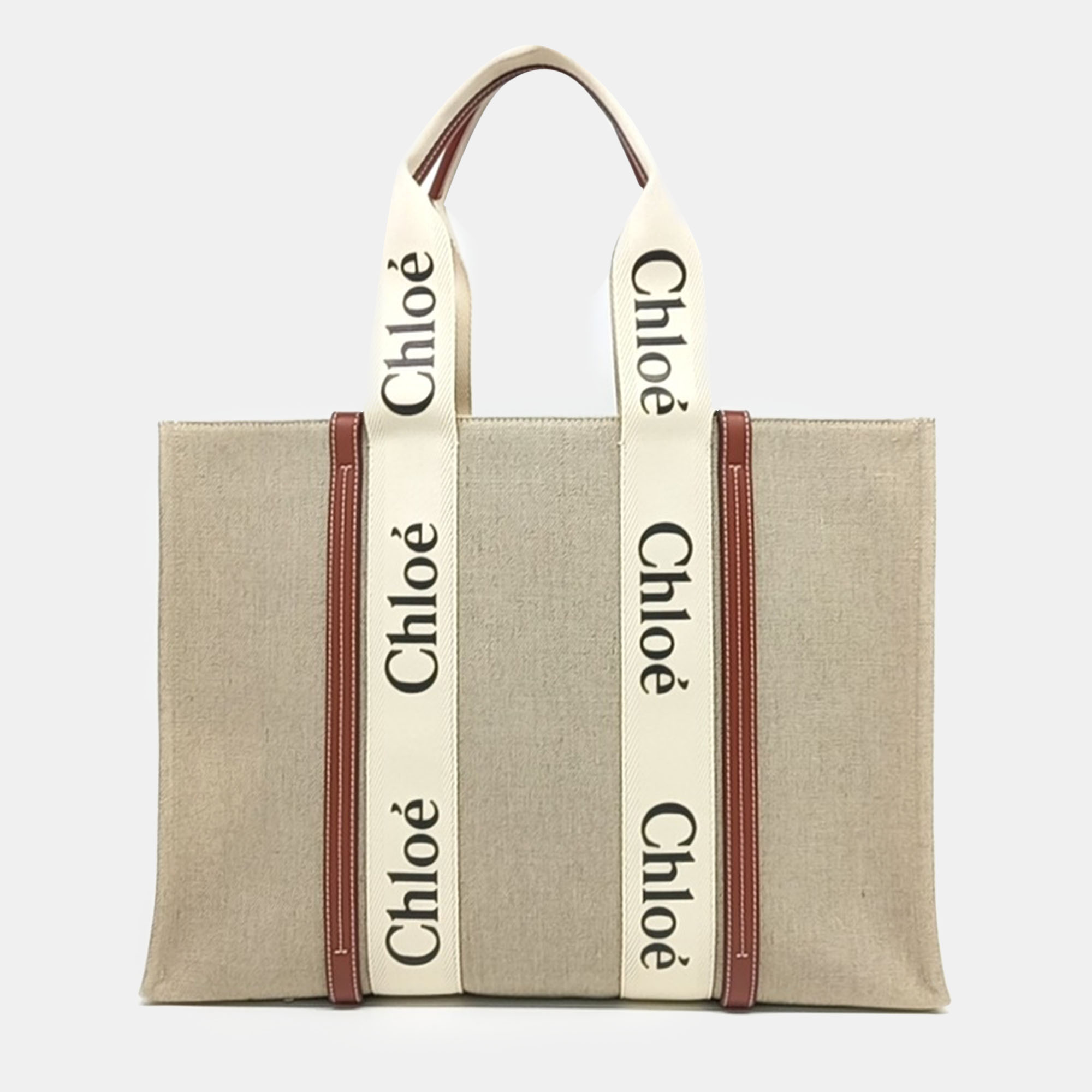 

Chloe Multicolor Fabric Woody Large Bag