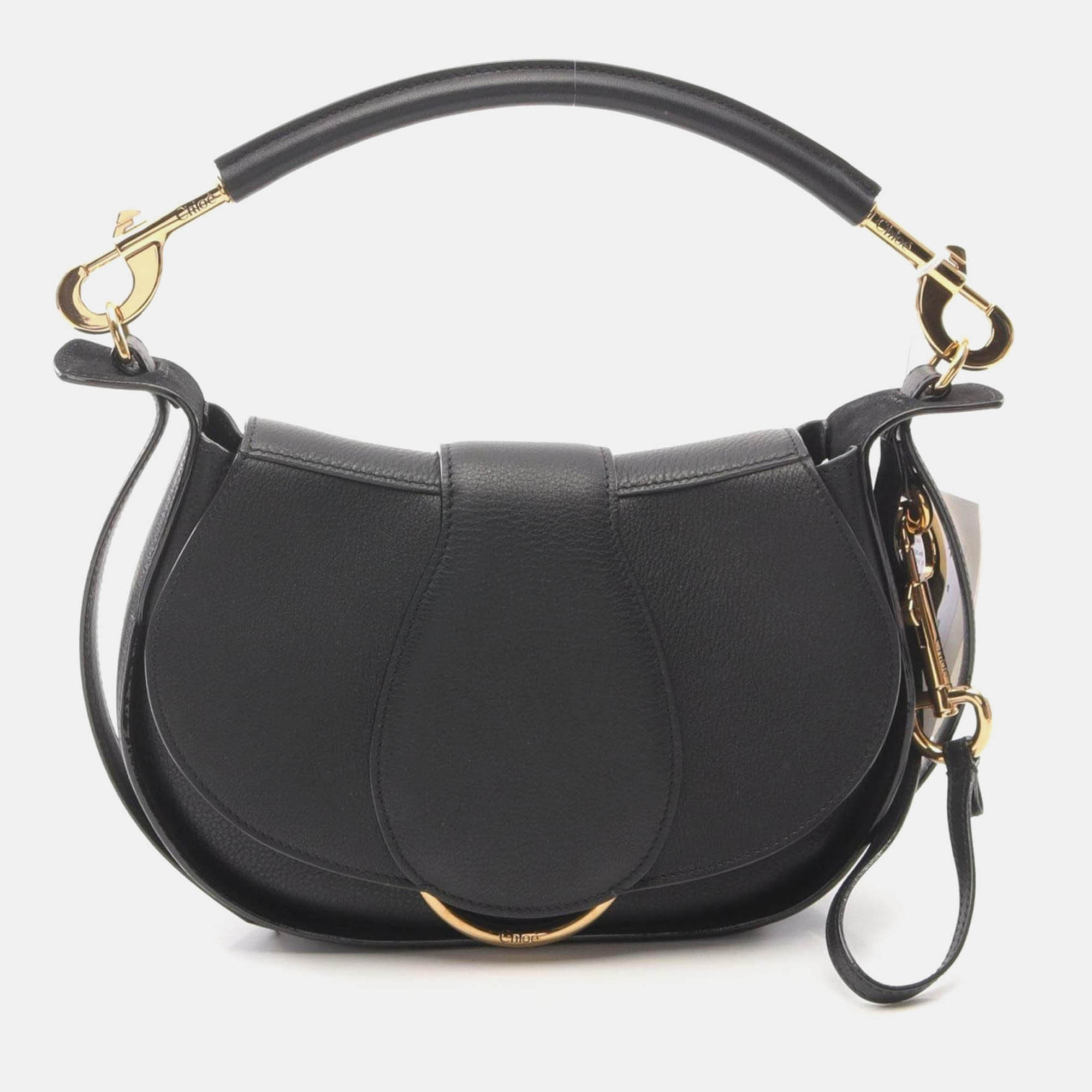

Chloe Ride Shoulder Bag Leather Black