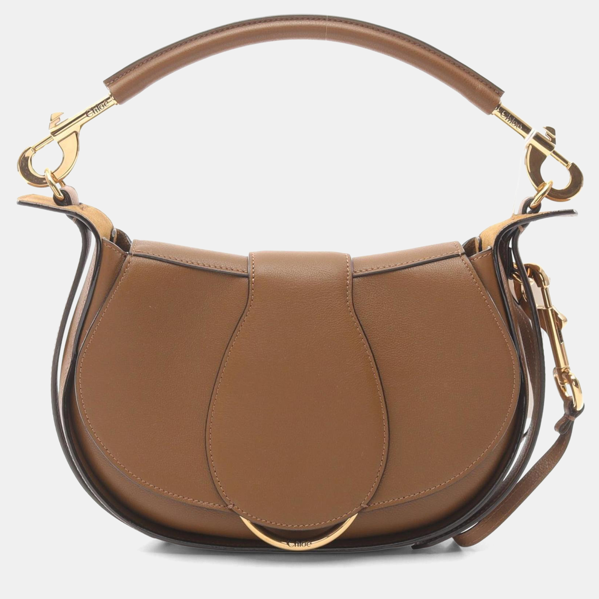 

Chloe Ride Brown Leather Shoulder Bag