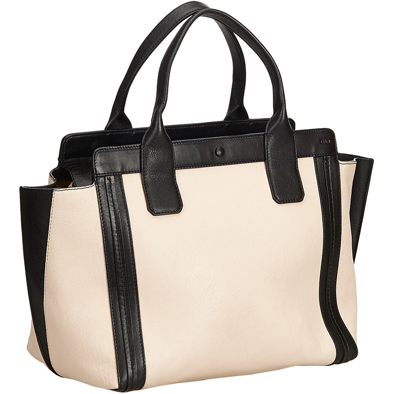 

Chloe Black Leather Allison Tote Bag, Multicolor