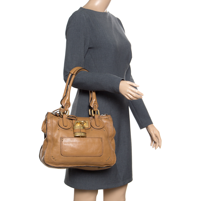 

Chloe Brown Leather Paddington Satchel