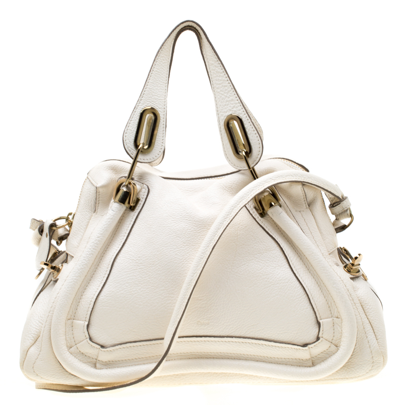 chloe white bag