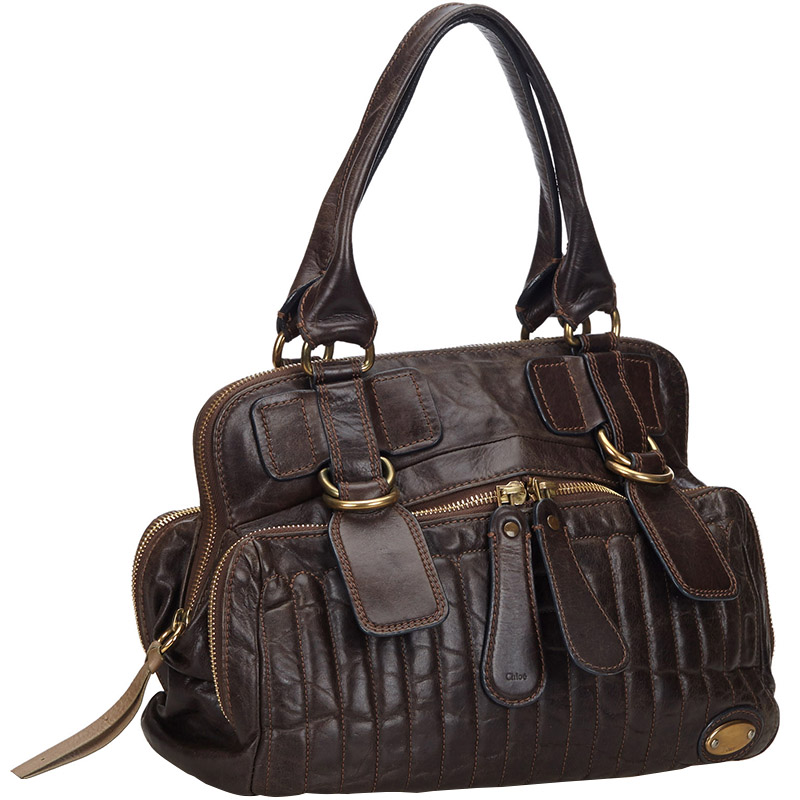 

Chloe Brown Leather Bay Everyday Bag