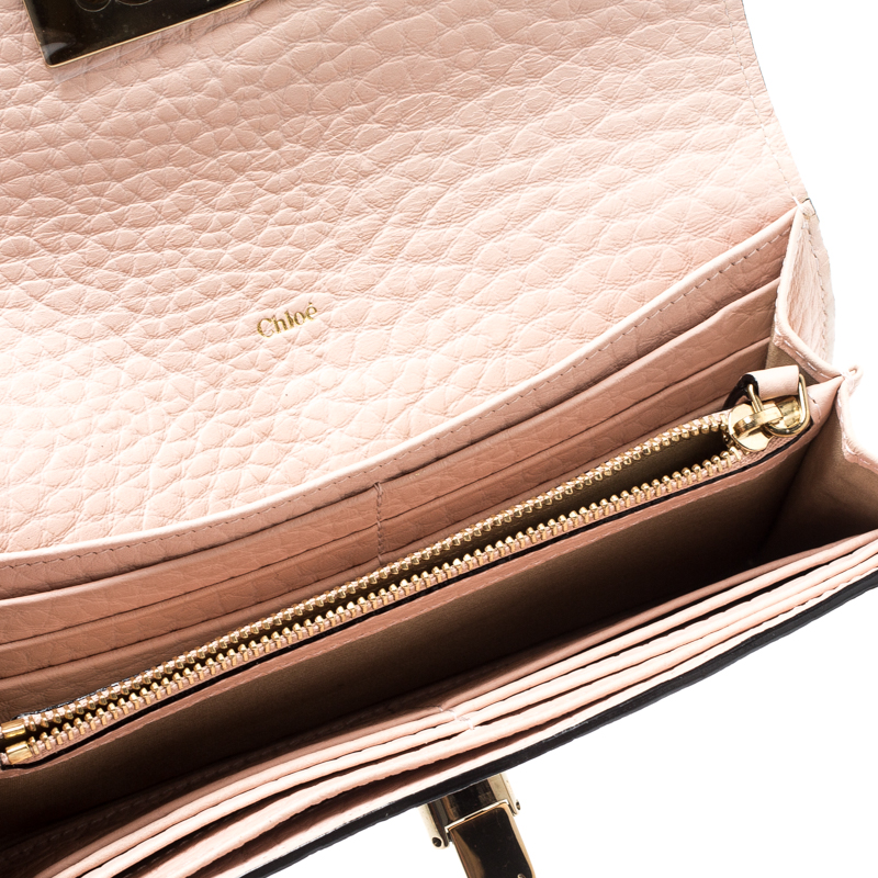 

Chloe Blush Pink Leather Sally Wallet