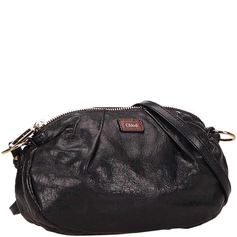 

Chloe Black Leather Crossbody Bag