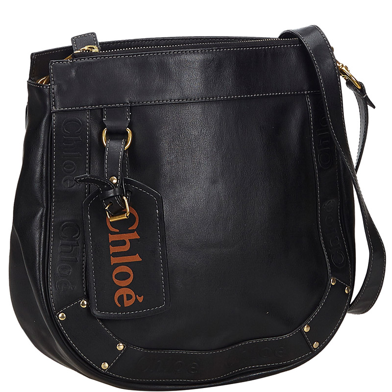 

Chloe Black Leather Eden Crossbody Bag