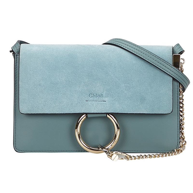 chloe light blue bag