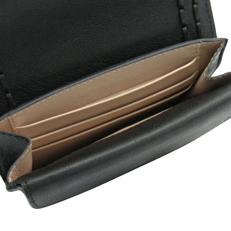 

Chloe Black Leather Hudson Wallet