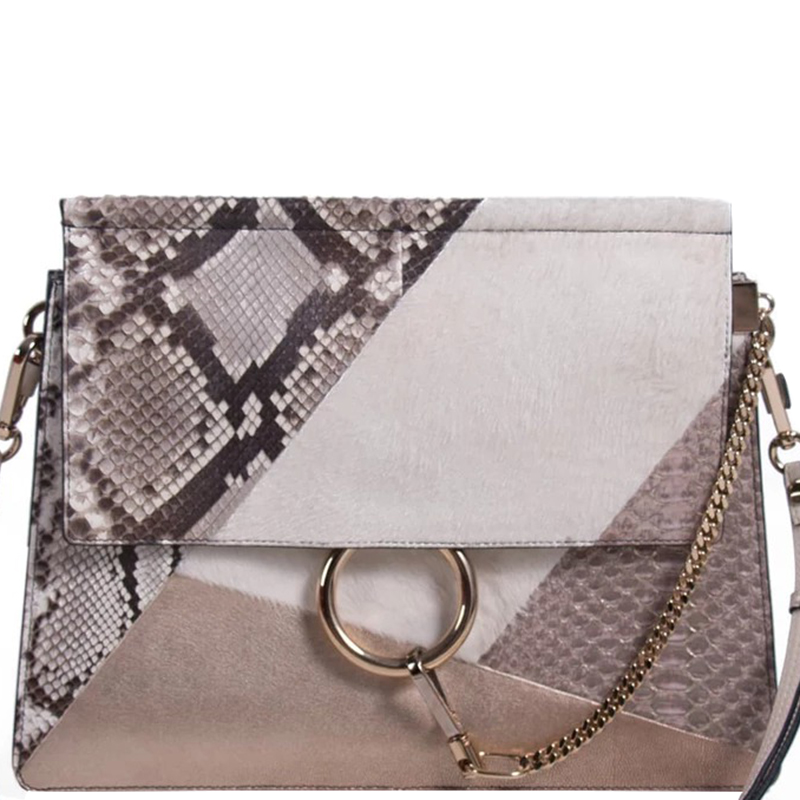 chloe snakeskin bag