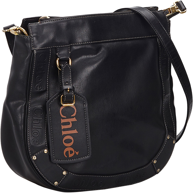 

Chloe Black Leather Eden Crossbody Bag