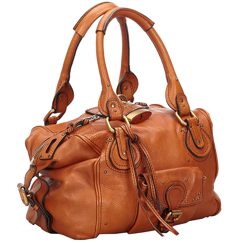 

Chloe Brown Leather Paddington Satchel
