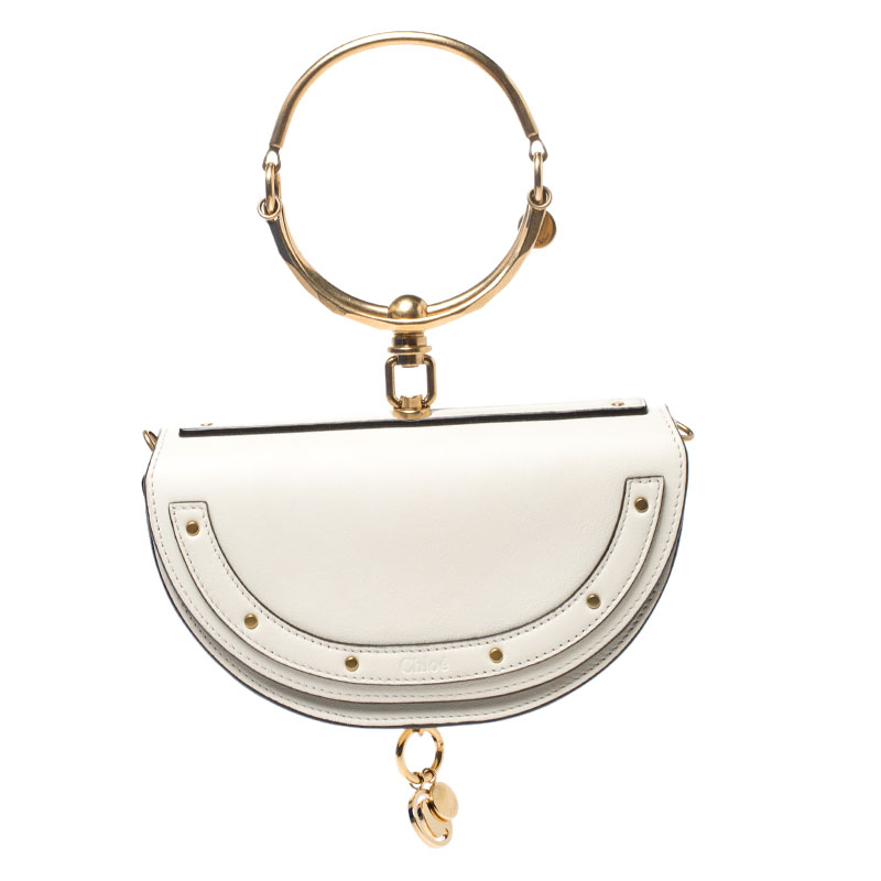 small nile bracelet leather crossbody bag