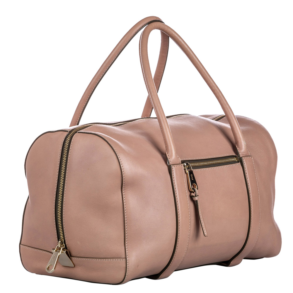 

Chloe Brown Leather Madeleine Bag