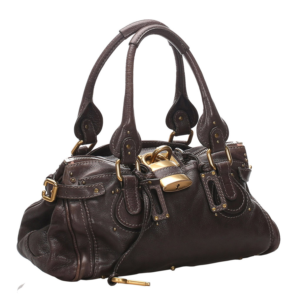 

Chloe Brown Leather Paddington Bag