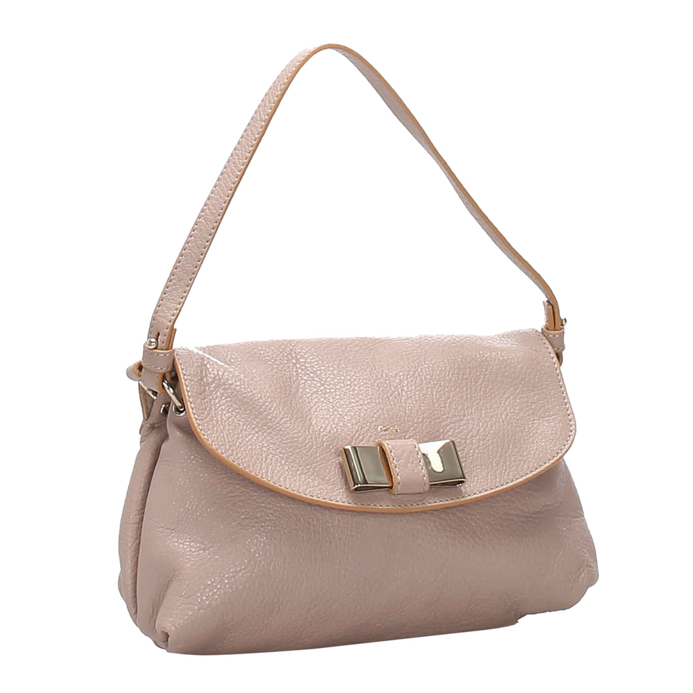 

Chloe Beige Leather Lily Shoulder Bag