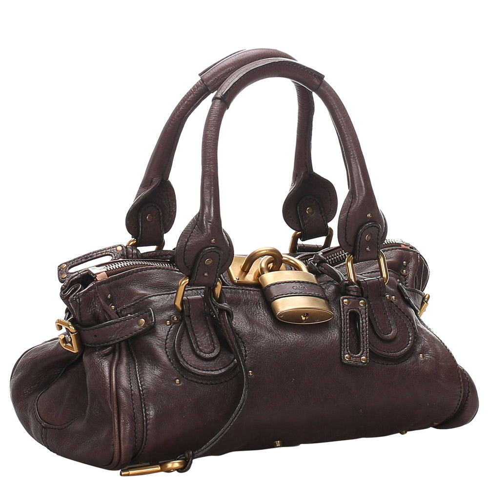 

Chloe Brown Leather Paddington Bag