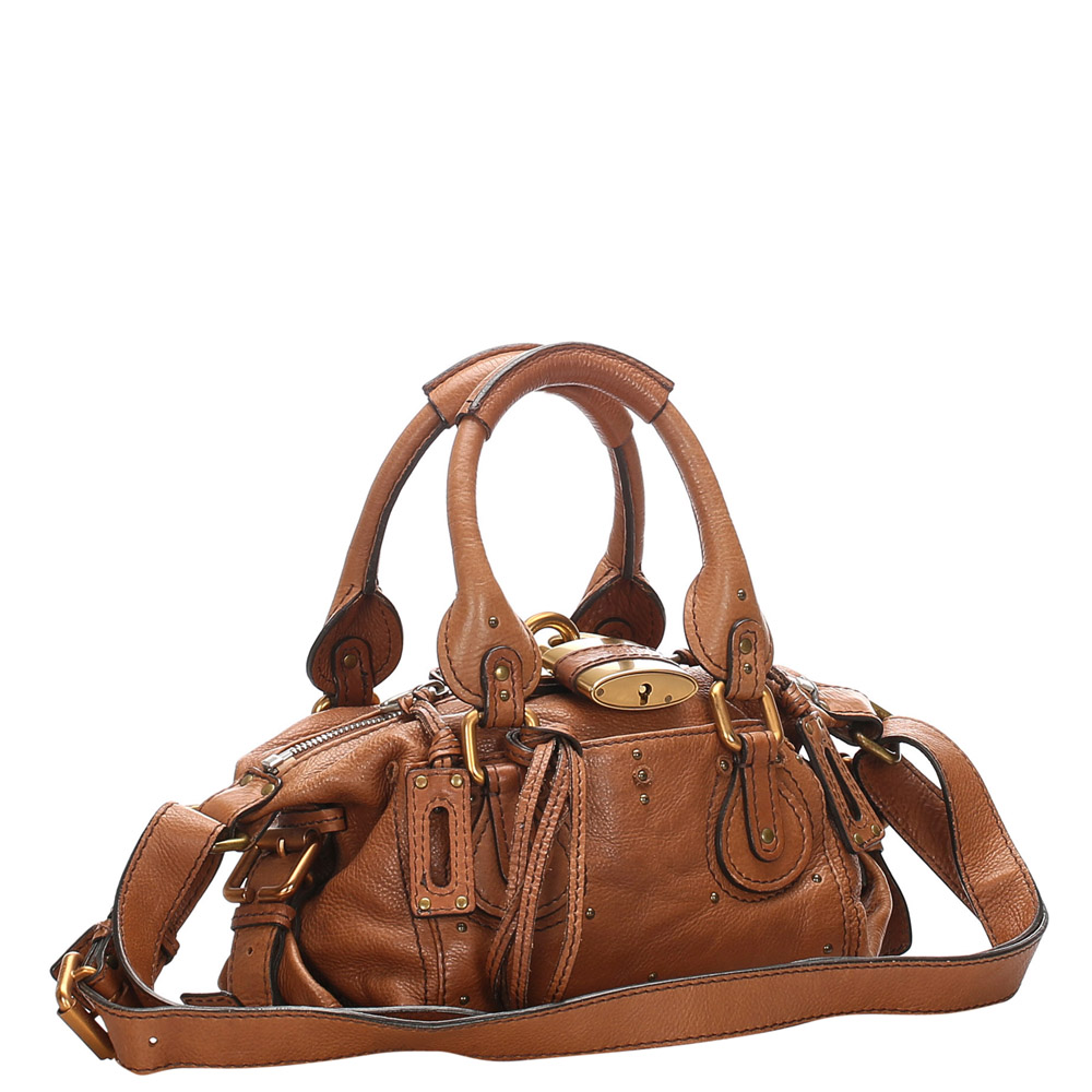 

Chloe Brown Leather Paddington Satchel