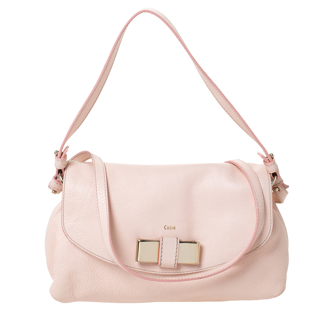 pink leather handbags