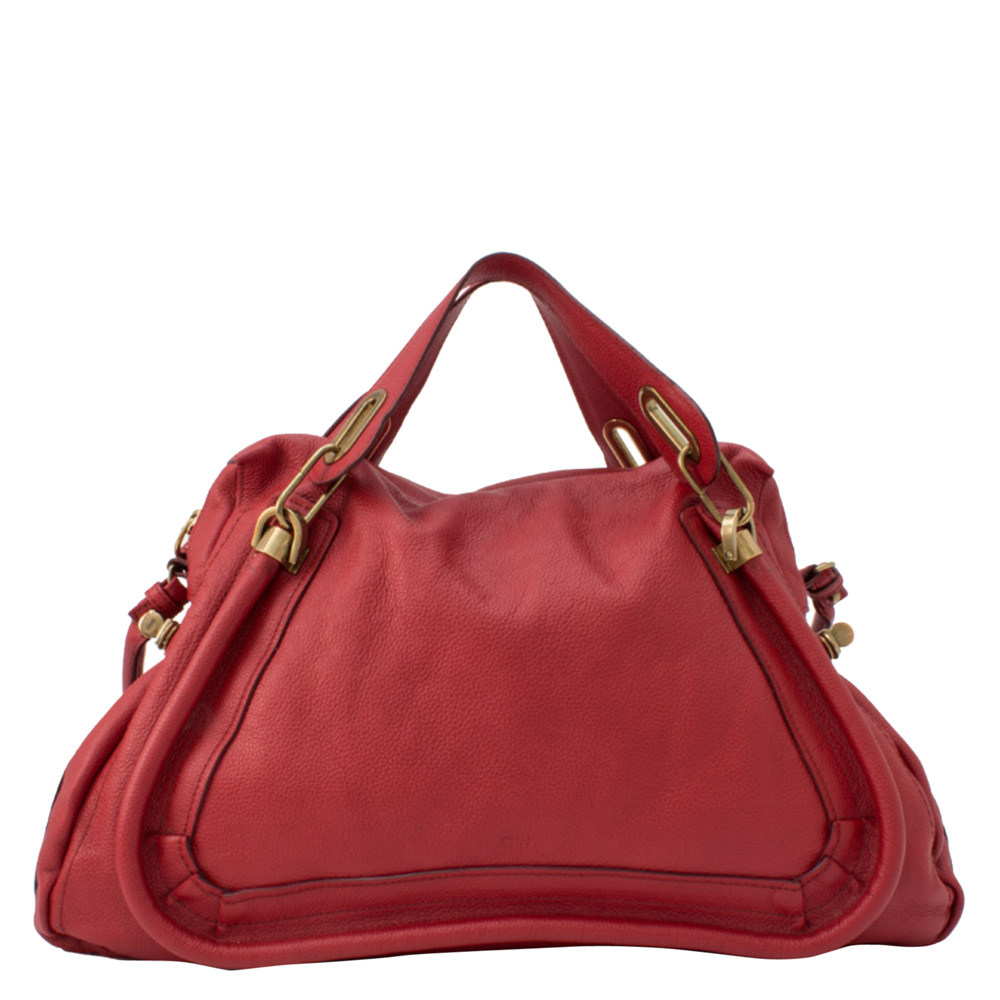 chloe handbag red