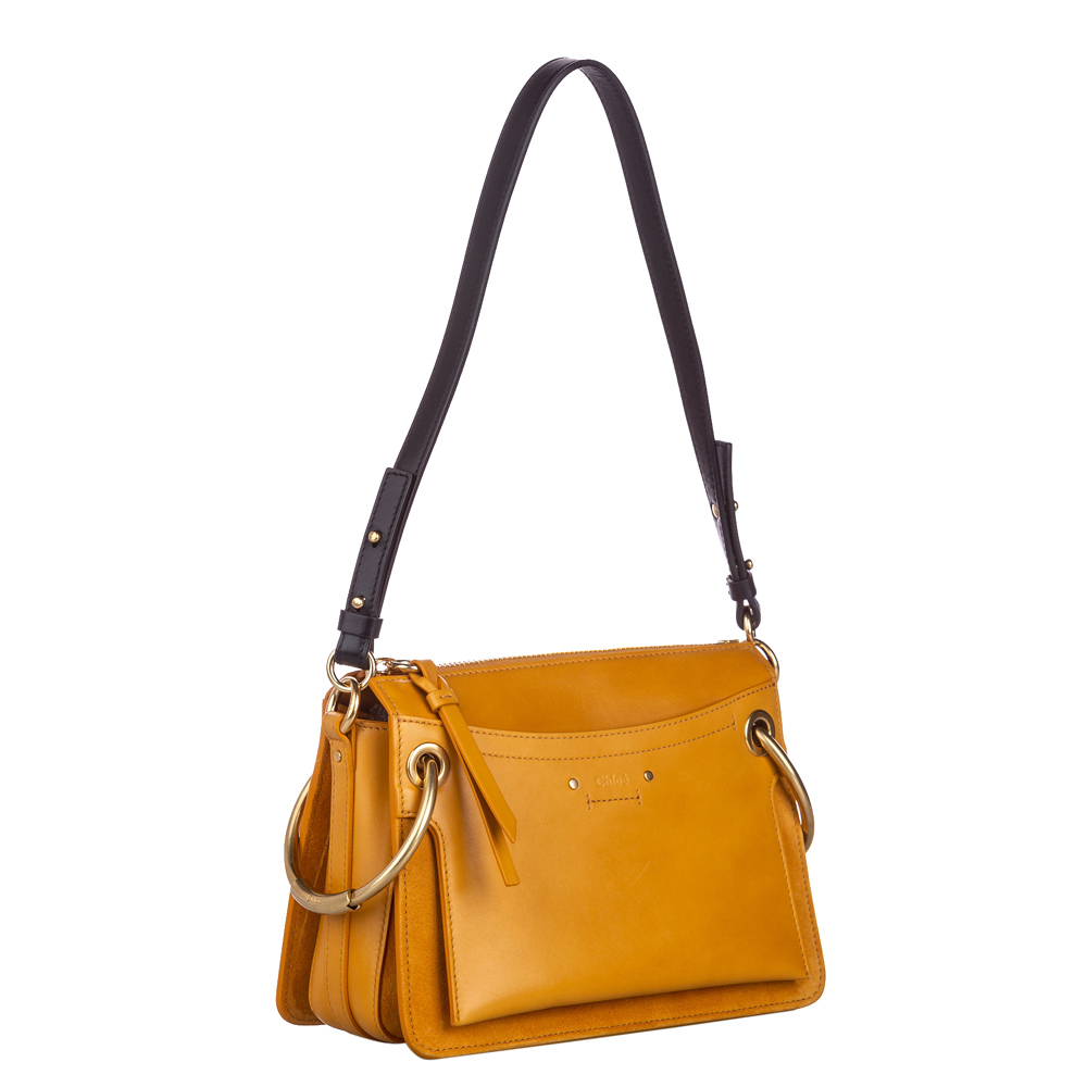 

Chloe Brown Leather Medium Roy Satchel Bag