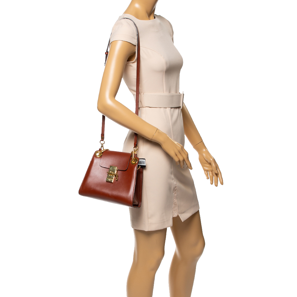 

Chlo÷ Brown Leather Annie Shoulder Bag