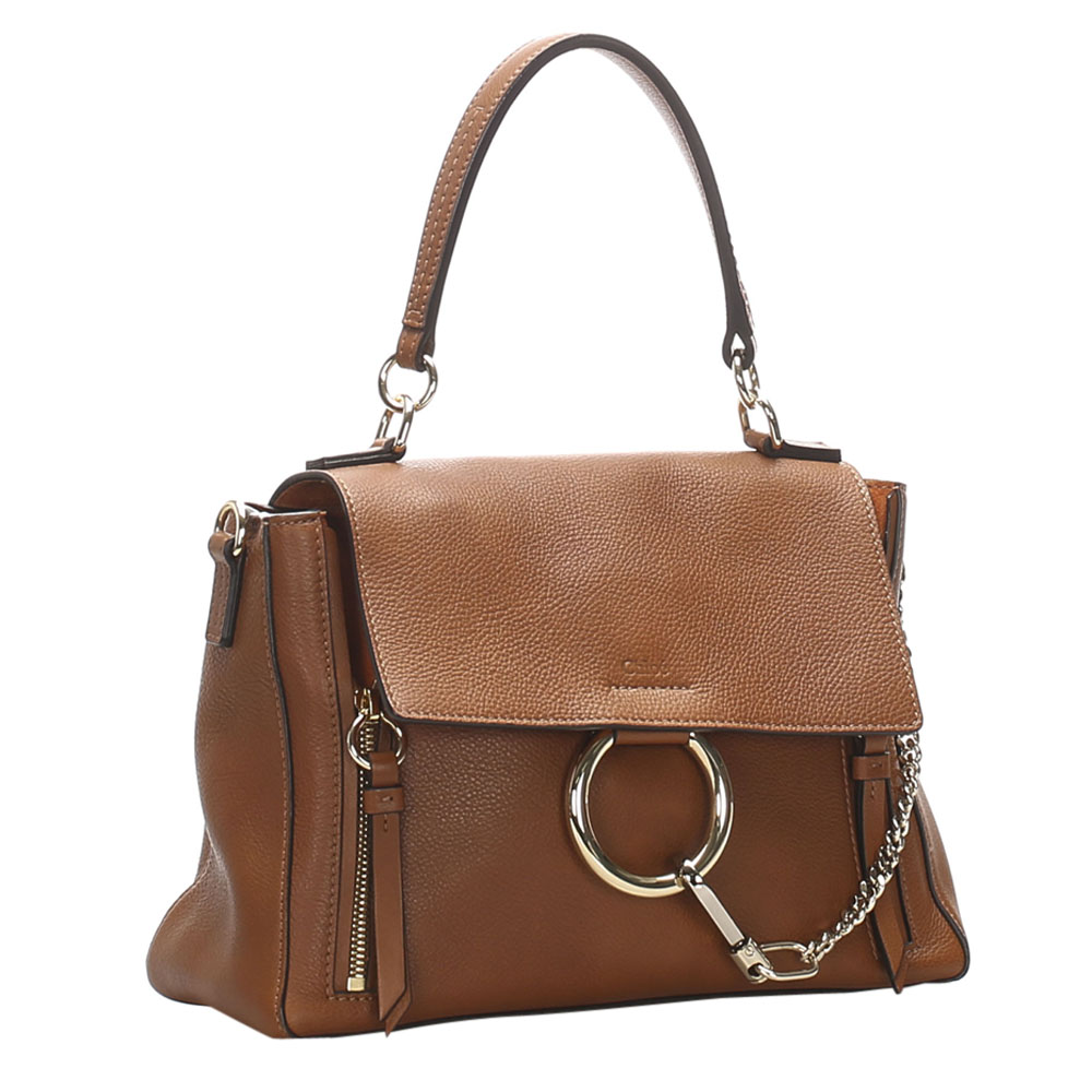 

Chloe Brown Leather Faye Day Bag