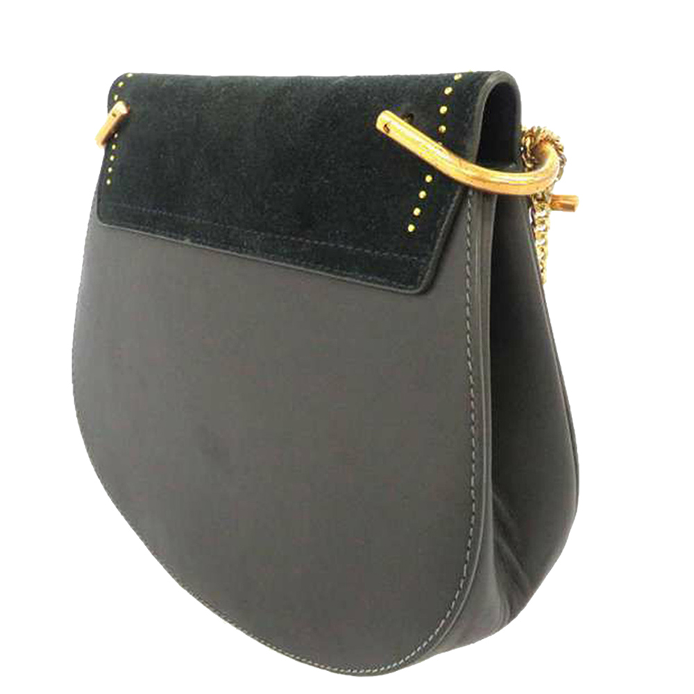 

Chloe Black Suede Drew Crossbody Bag